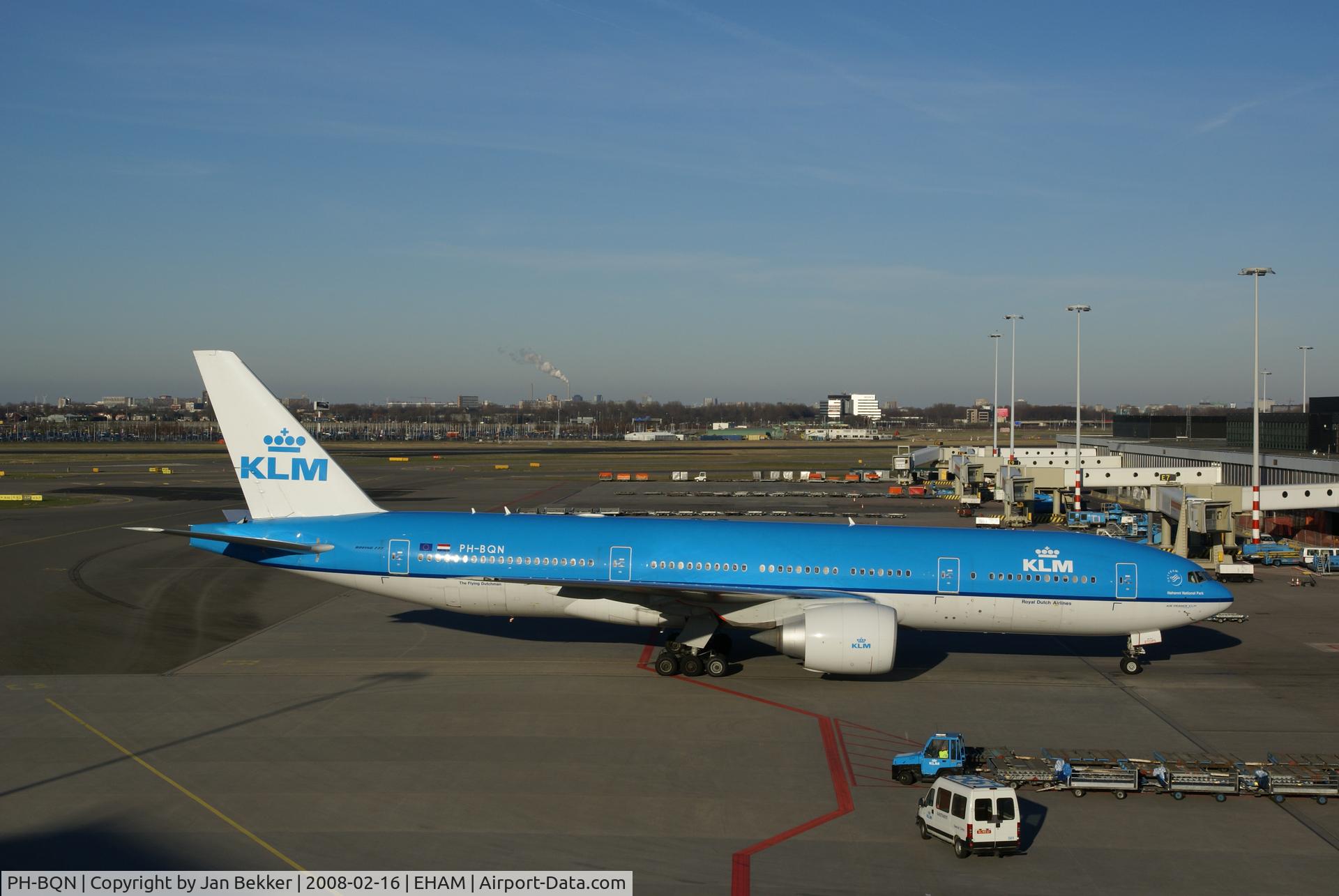 PH-BQN, 2006 Boeing 777-206/ER C/N 32720, Schiphol