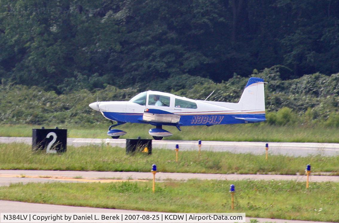 N384LV, 1977 Grumman American AA-5B Tiger C/N AA5B0583, Colorful Tiger gets ready to head back home.