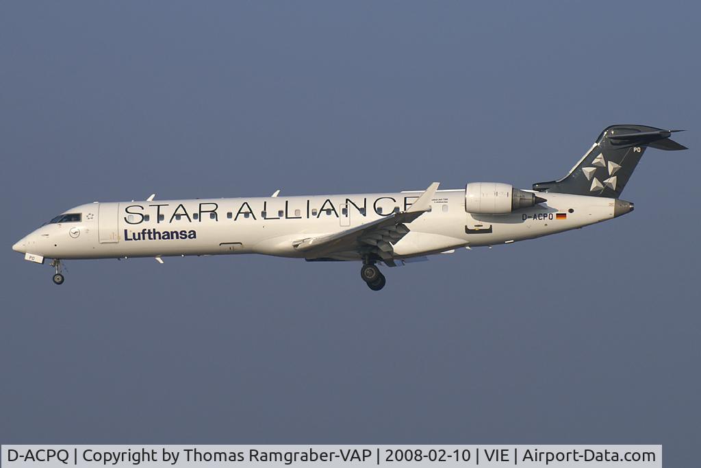 D-ACPQ, 2003 Canadair CRJ-700 (CL-600-2C10) Regional Jet C/N 10091, Lufthansa Canadair Regionaljet 700
