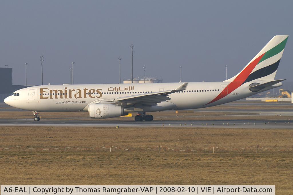 A6-EAL, 2002 Airbus A330-243 C/N 462, Emirates Airbus A330-200