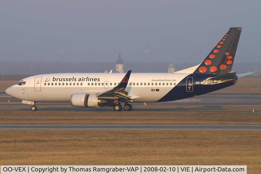 OO-VEX, 1997 Boeing 737-36N C/N 28670, Brussels Airlines Boeing 737-300