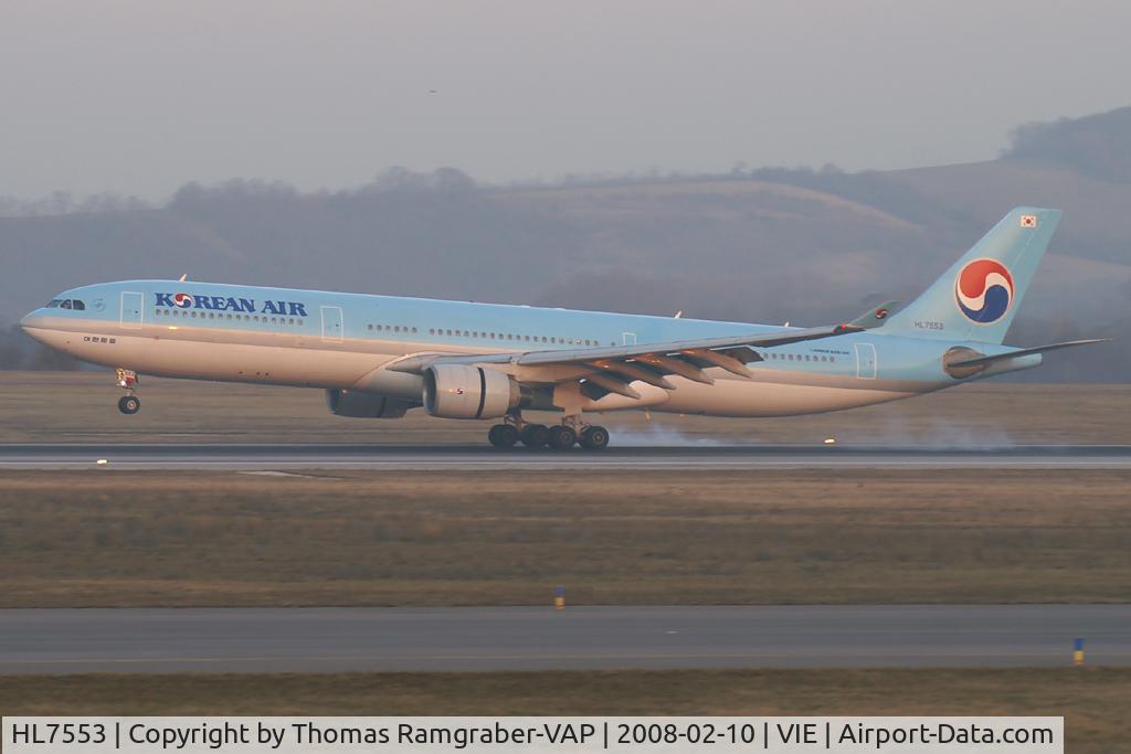 HL7553, 1999 Airbus A330-323 C/N 267, Korean Air Airbus A330-300