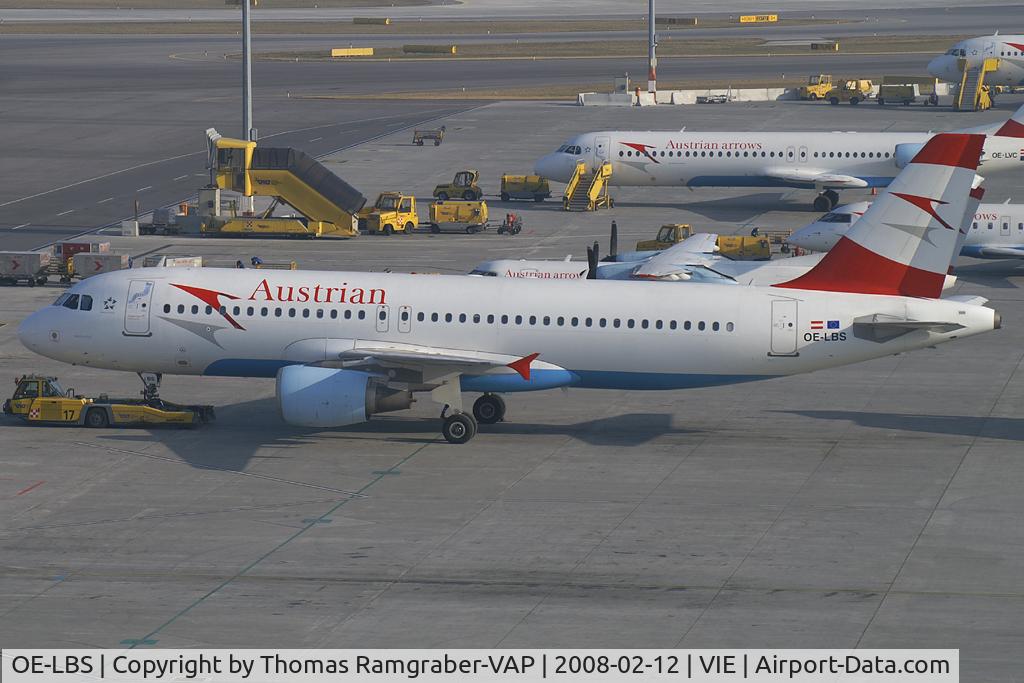 OE-LBS, 2000 Airbus A320-214 C/N 1189, Austrian Airlines Airbus A320