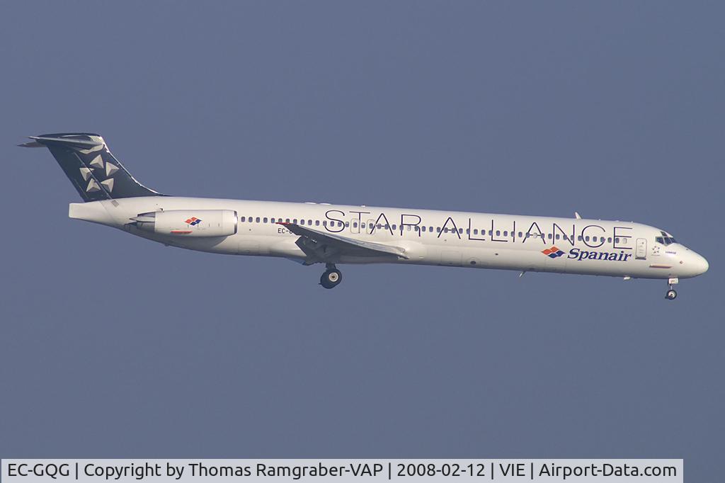 EC-GQG, 1988 McDonnell Douglas MD-83 (DC-9-83) C/N 49577, Spanair MDD MD80