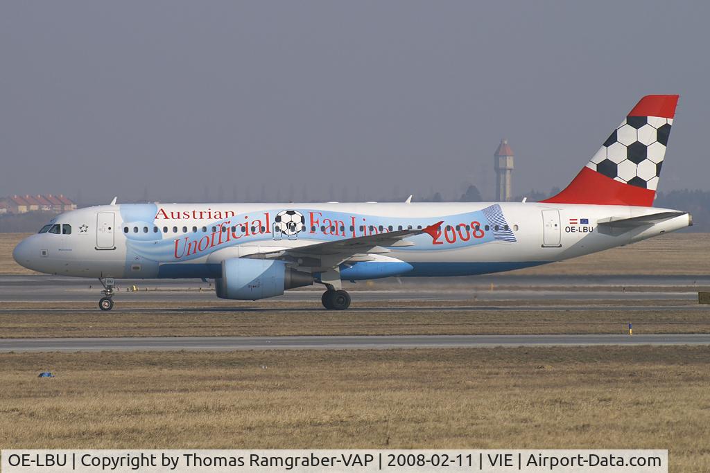 OE-LBU, 2001 Airbus A320-214 C/N 1478, Austrian Airlines Airbus A320