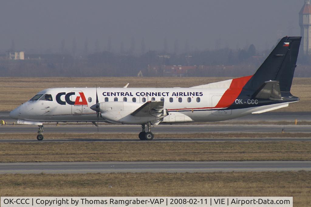 OK-CCC, 1990 Saab 340B C/N 340B-208, Central Connect Airlines Saab 340