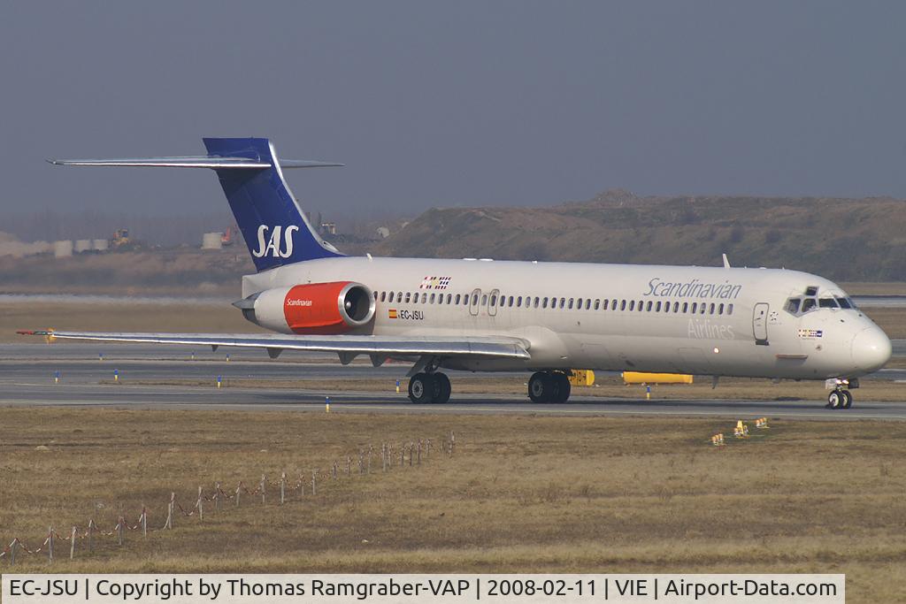 EC-JSU, 1990 McDonnell Douglas MD-87 (DC-9-87) C/N 49610, Scandinavian Airlines - SAS MDD MD87