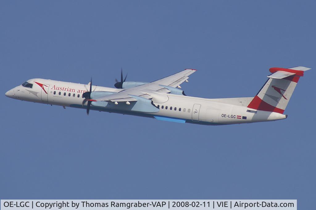 OE-LGC, 2000 De Havilland Canada DHC-8-402Q Dash 8 C/N 4026, Austrian Arrows DeHavilland Canada  Dash 8-400