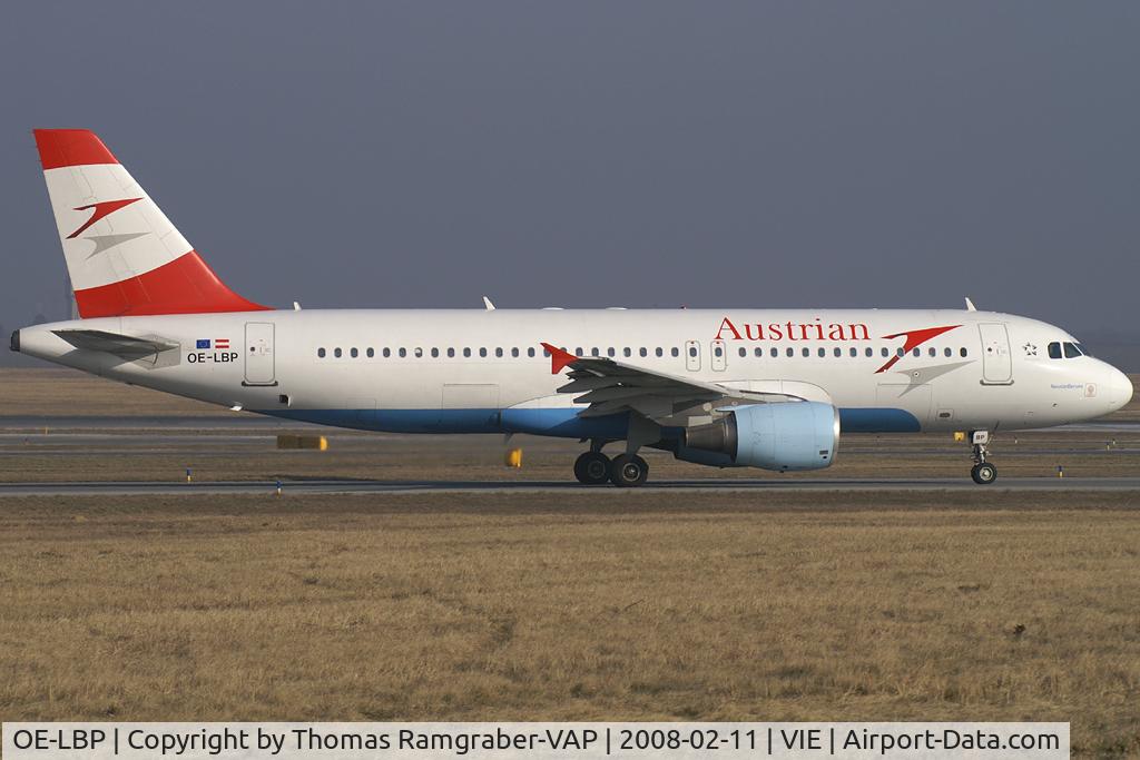 OE-LBP, 1998 Airbus A320-214 C/N 797, Austrian Airlines Airbus A320