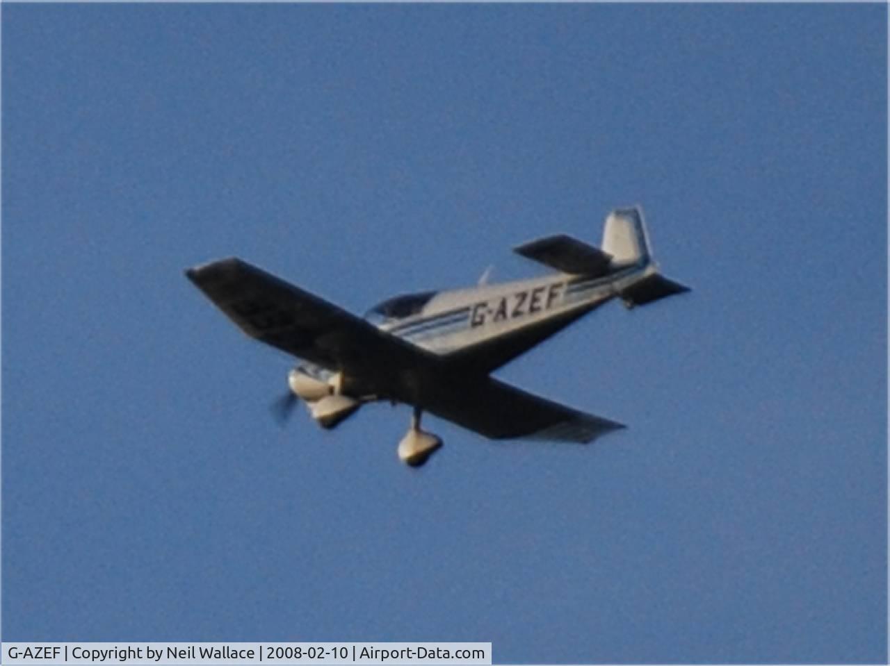 G-AZEF, 1966 Wassmer (Jodel) D-120 Paris-Nice C/N 321, taken while testing new camera - about 3-4000 ft up!