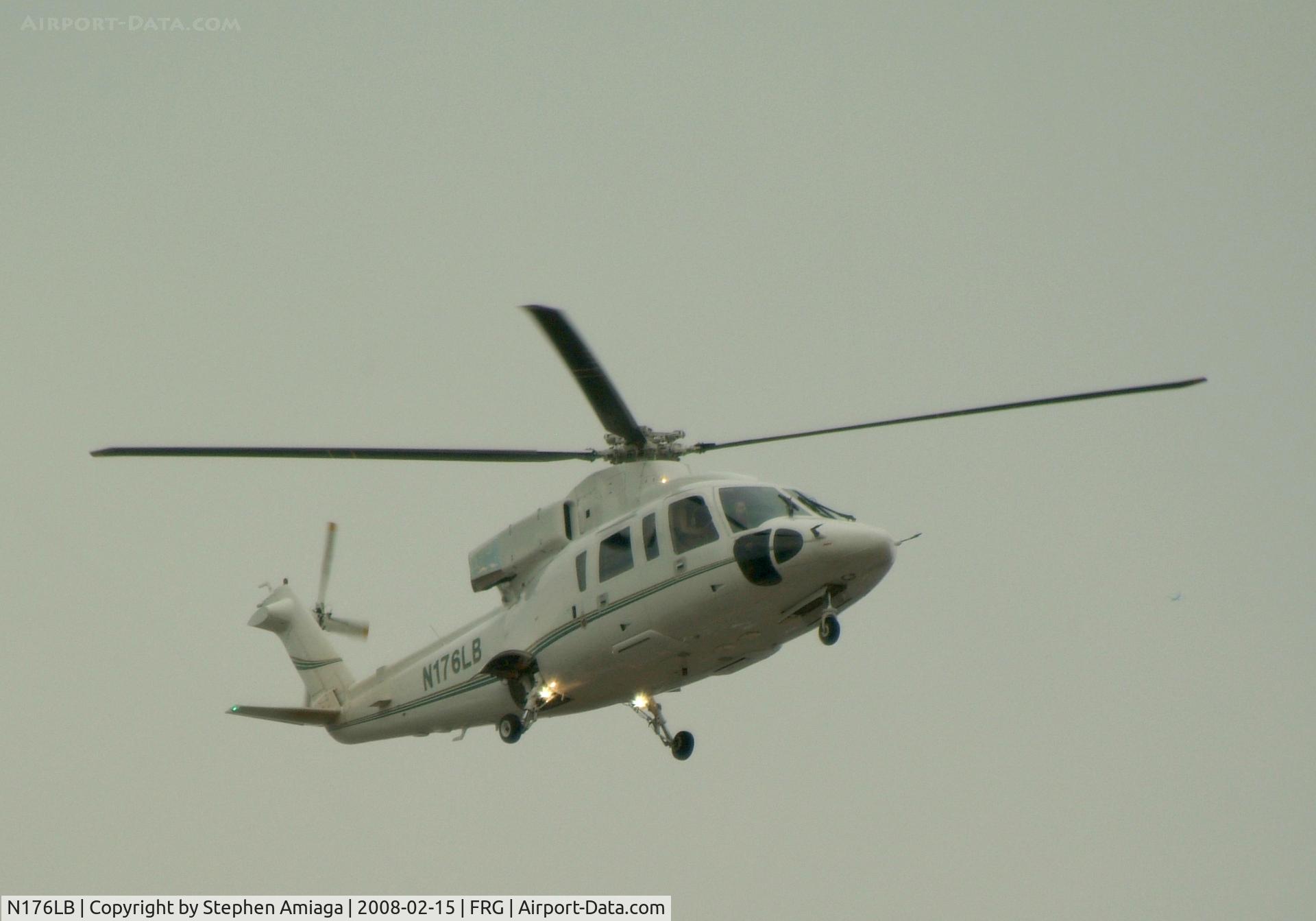 N176LB, 1988 Sikorsky S-76B C/N 760342, final for 19
