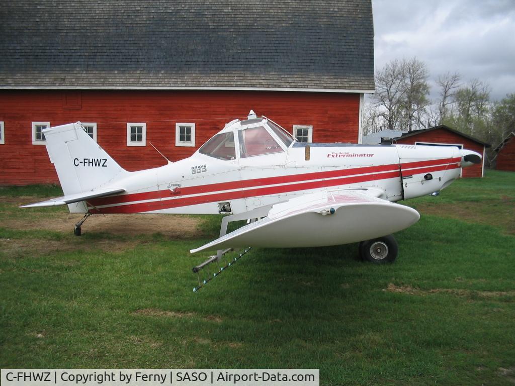 C-FHWZ, 1977 Piper PA-36-300 Pawnee Brave C/N 36-7760011, PA-36-300