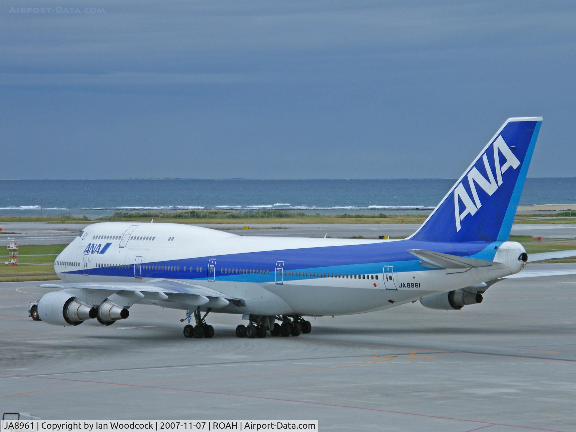 JA8961, 1993 Boeing 747-481D C/N 25644, Boeing 747-481/ANA/Naha