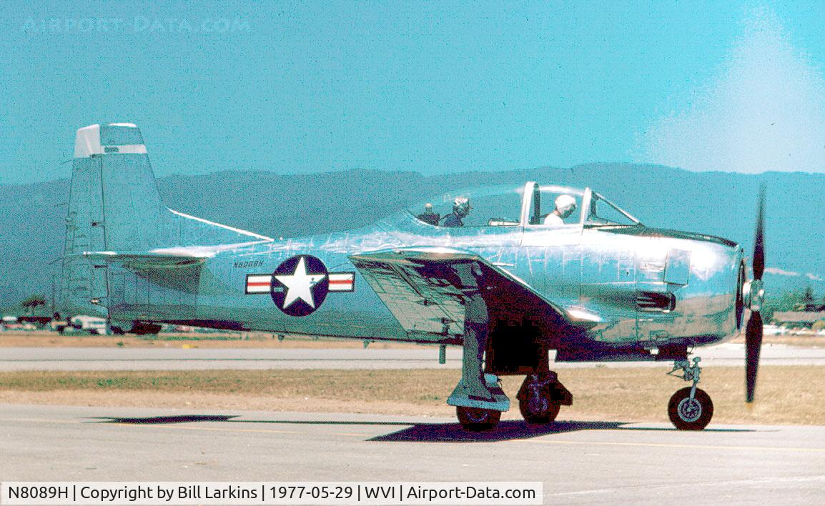 N8089H, 1951 North American T-28A Trojan C/N 174-548, Watsonville Airshow