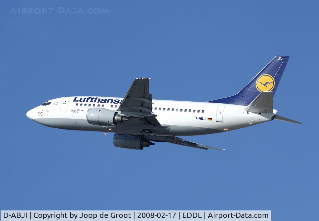 D-ABJI, 1991 Boeing 737-530 C/N 25358, Great view from the terminal building!