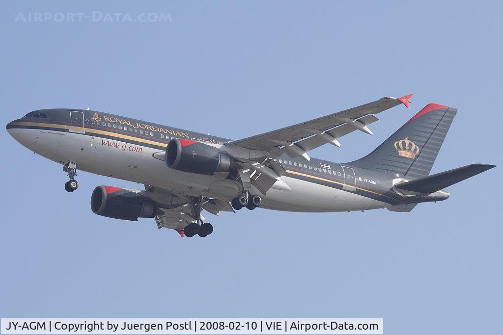 JY-AGM, 1989 Airbus A310-304 C/N 491, Airbus Industries A.310-304