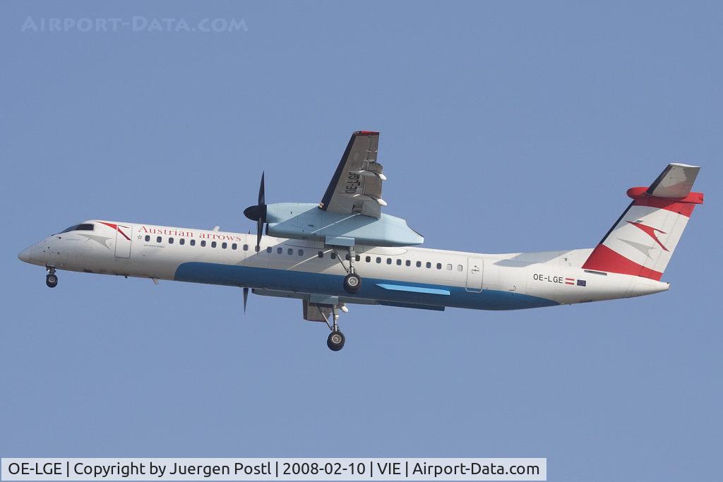 OE-LGE, 2001 De Havilland Canada DHC-8-402Q Dash 8 C/N 4042, Bombardier Inc. DHC-8-402