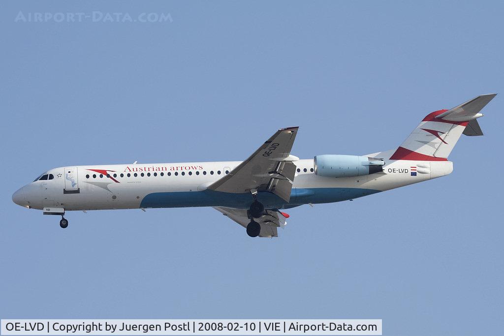 OE-LVD, 1994 Fokker 100 (F-28-0100) C/N 11515, Fokker Aircraft B.V. Fokker F28 Mk0100