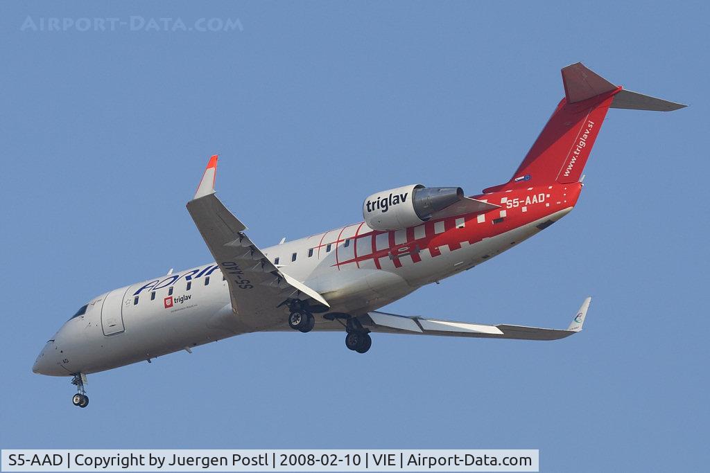 S5-AAD, 1997 Canadair CRJ-200LR (CL-600-2B19) C/N 7166, CRJ-200/LR