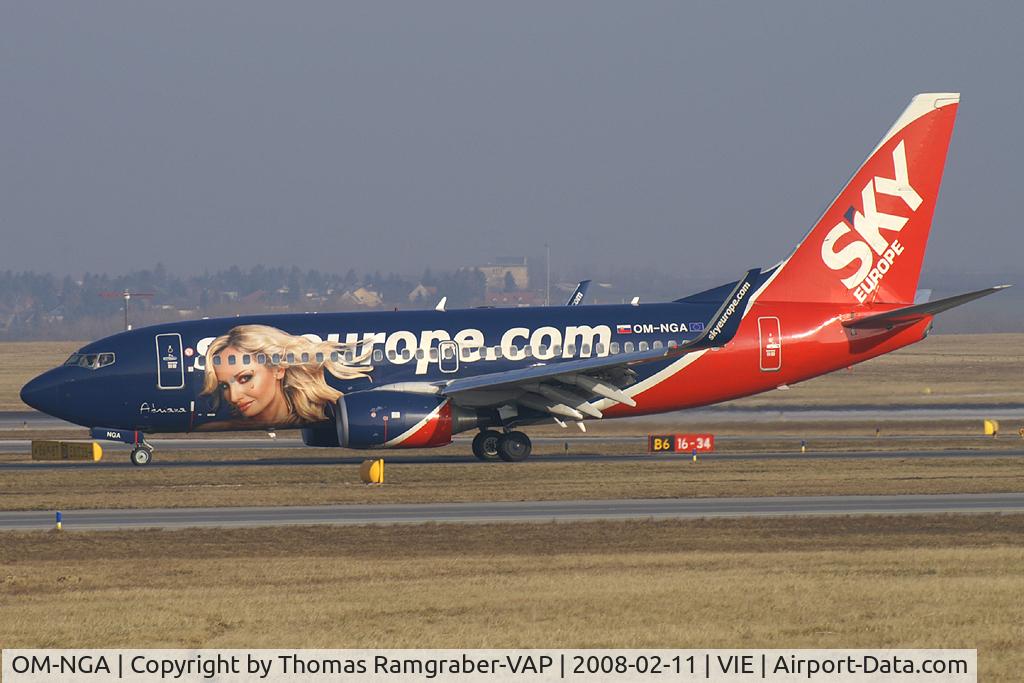 OM-NGA, 2006 Boeing 737-76N C/N 32684, Sky Europe Airlines Boeing 737-700