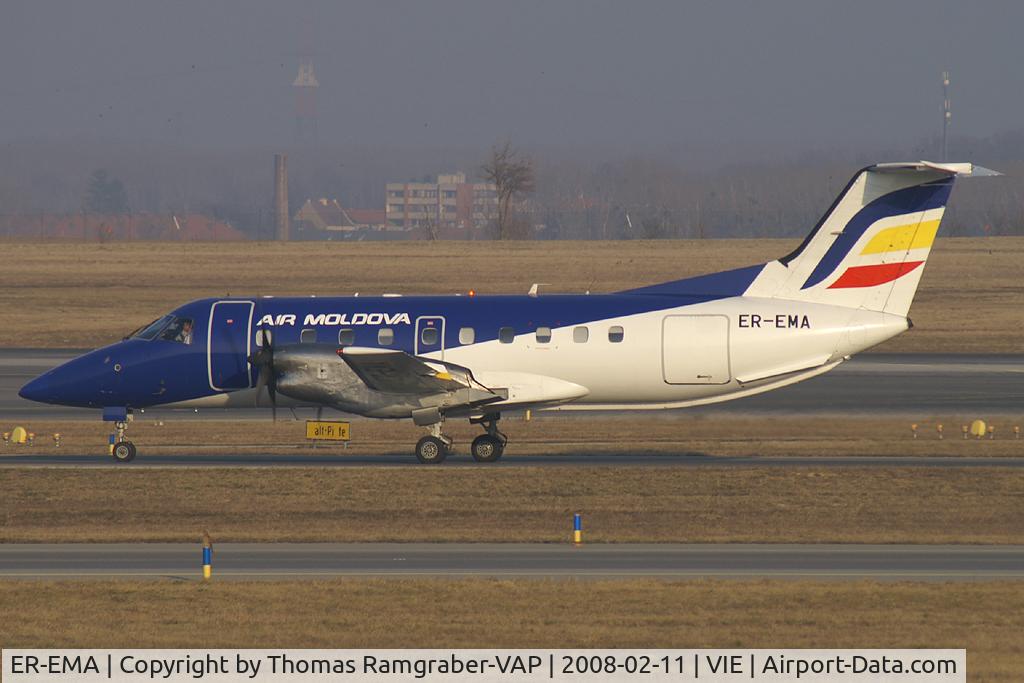 ER-EMA, 1990 Embraer EMB-120RT Brasilia C/N 120223, Air Moldova Embraer 120