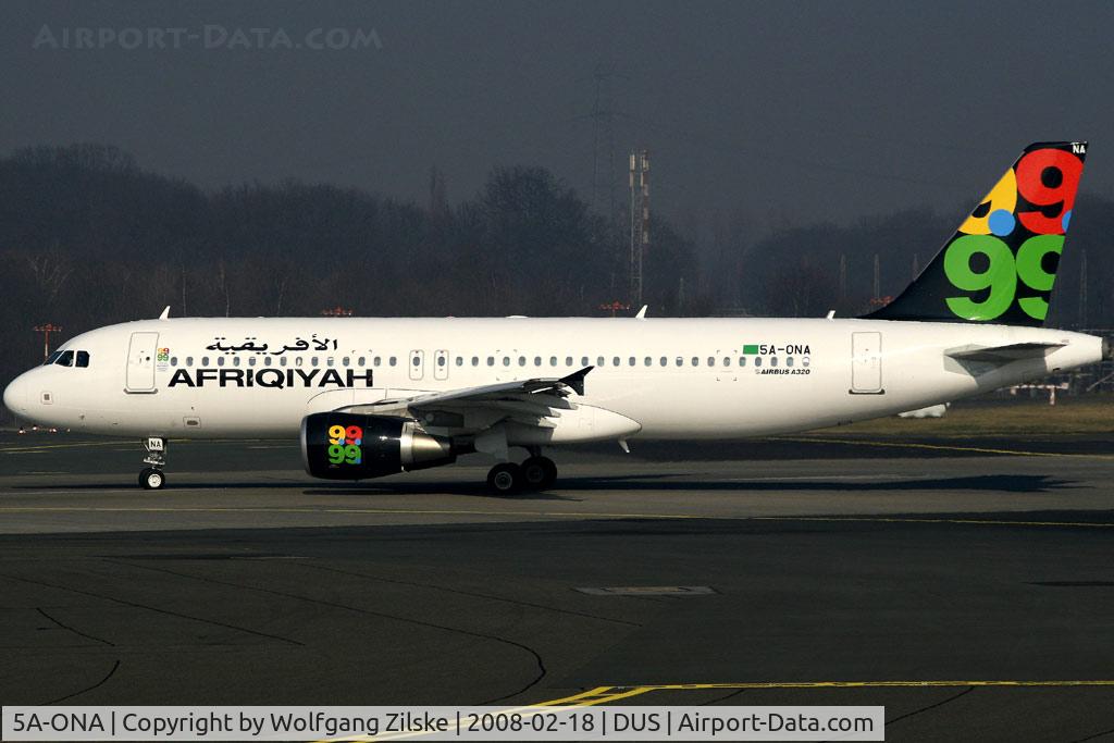 5A-ONA, 2007 Airbus A320-214 C/N 3224, visitor