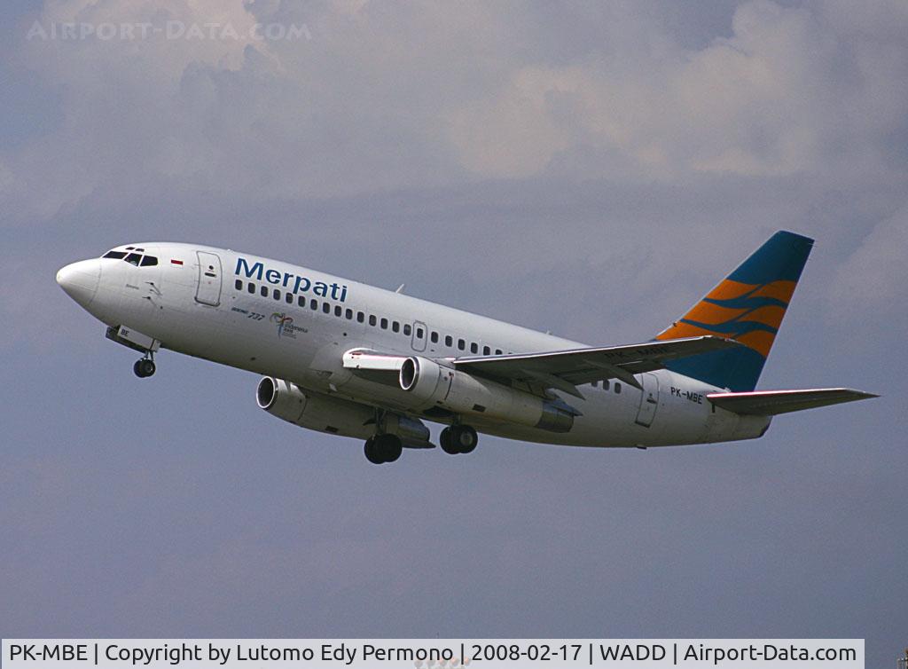 PK-MBE, 1981 Boeing 737-230 C/N 22142, Merpati Nusantara Airlines