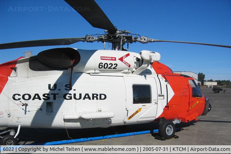 6022, Sikorsky HH-60J Jayhawk C/N 70.1705, Coast Guard