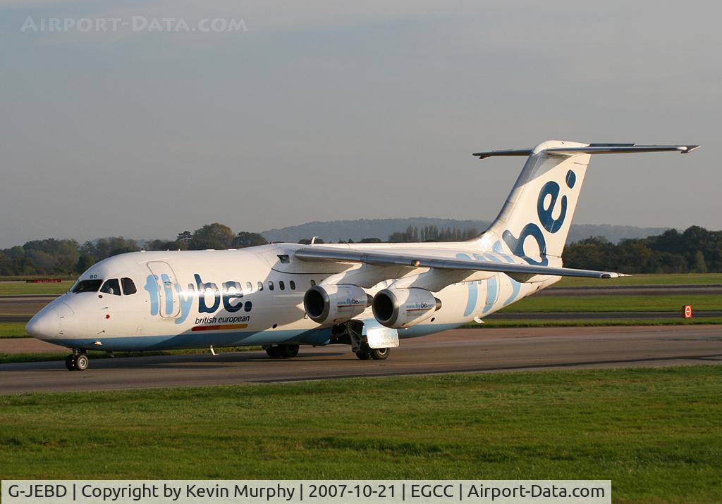 G-JEBD, 1991 British Aerospace BAe.146-300 C/N E3191, FLYBE 146