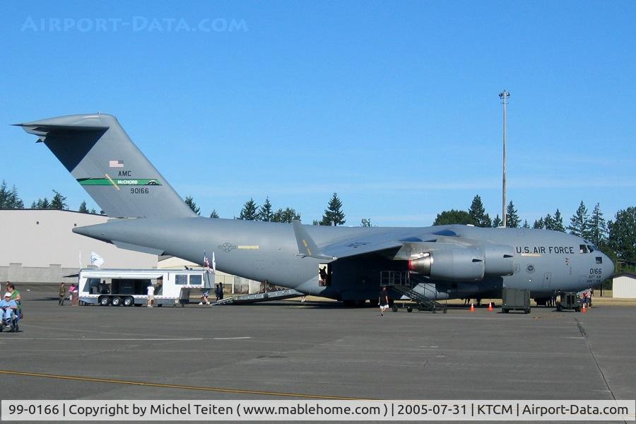 99-0166, 1999 Boeing C-17A Globemaster III C/N 50070/P-66, 62nd Airlift Wing