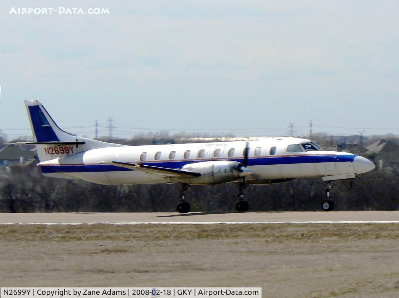 N2699Y, 1986 Fairchild SA-227AC Metro III C/N AC-666, Takeoff from Arlington Municipal