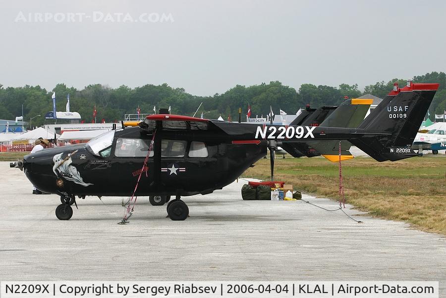 N2209X, 1965 Cessna 337 Super Skymaster C/N 337-0109, Sun-n-fun 2006