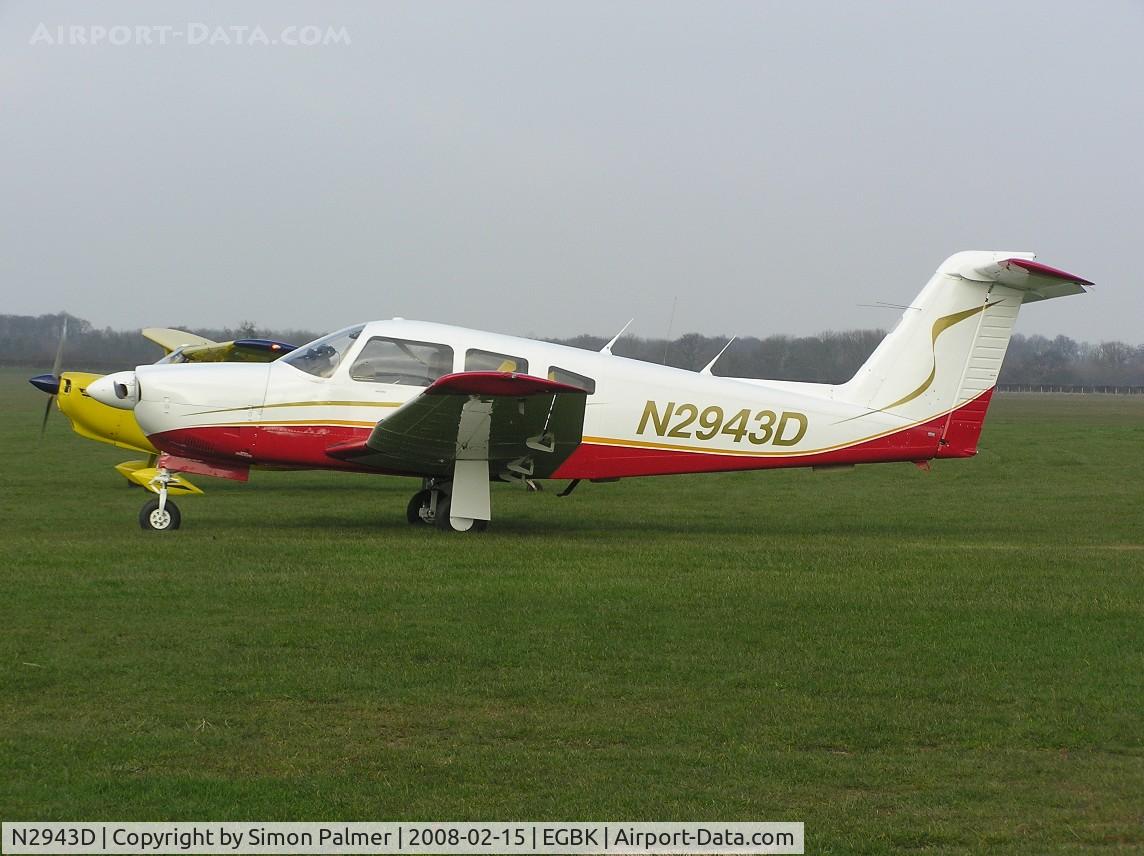 N2943D, 1979 Piper PA-28RT-201 Arrow IV C/N 28R7918231, Turbo Arrow visiting Sywell