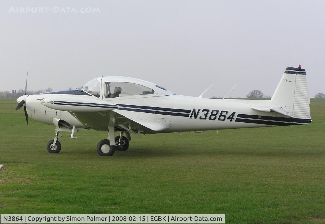 N3864, 1951 Ryan Navion B C/N NAV-4-2285B, Navion visiting Sywell Aerodrome