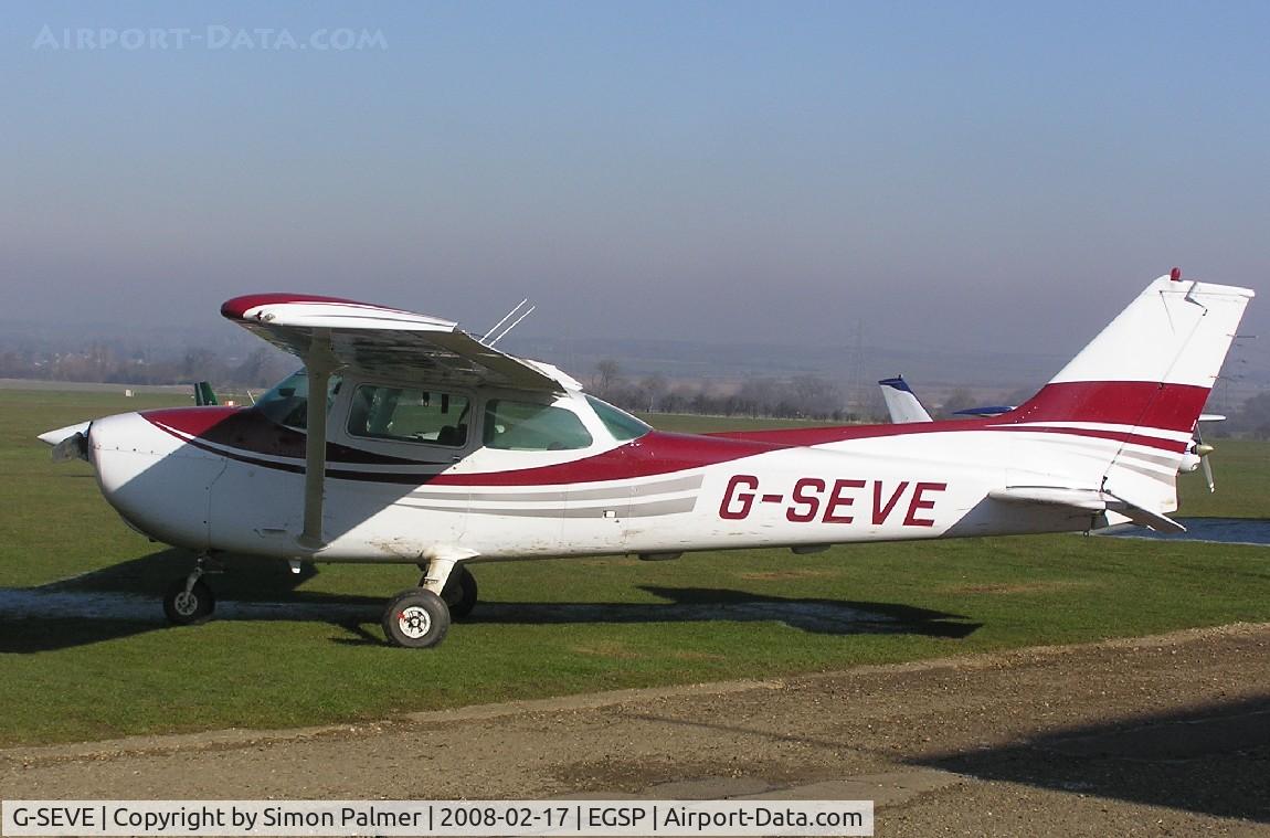 G-SEVE, 1977 Cessna 172N C/N 172-69970, Locally-based Cessna Skyhawk at Sibson