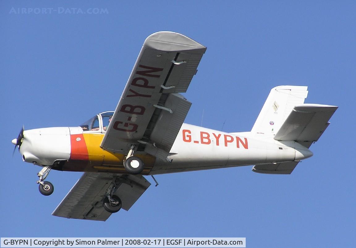 G-BYPN, 1972 Socata MS-880B Rallye Club C/N 2043, Rallye Club landing at Conington