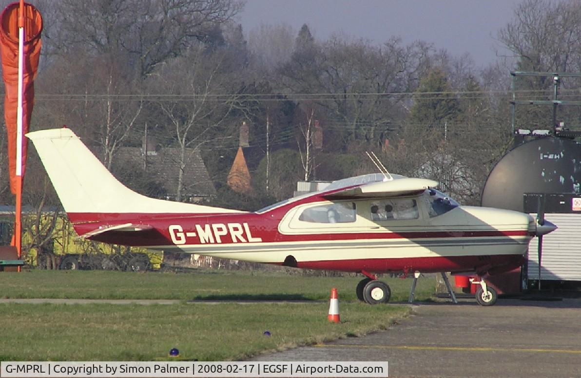 G-MPRL, 1977 Cessna 210M Centurion C/N 210-61892, Cessna 210 parked at Conington