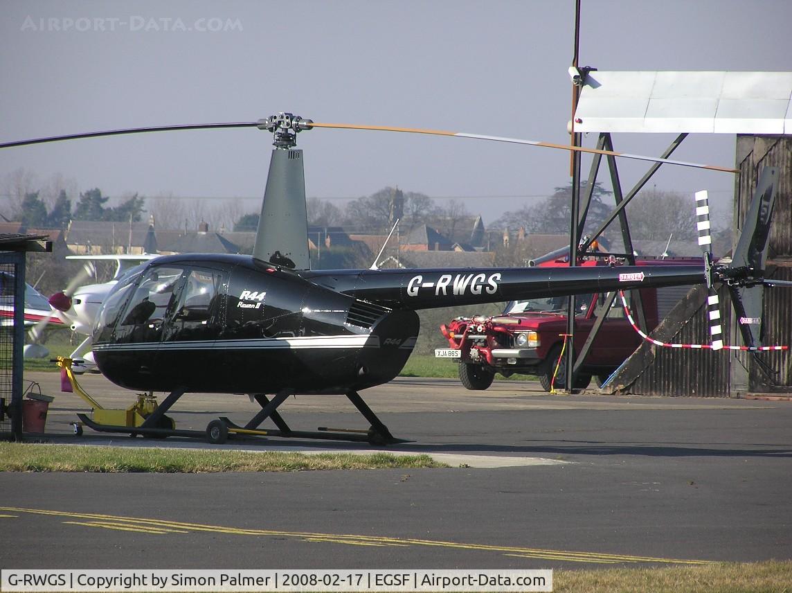 G-RWGS, 2007 Robinson R44 Raven II C/N 11963, Robinson R44 Raven II at Conington