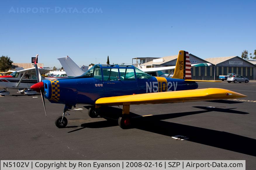N5102V, 1958 Morrisey 2150 C/N FP-2, Morrisey 2150