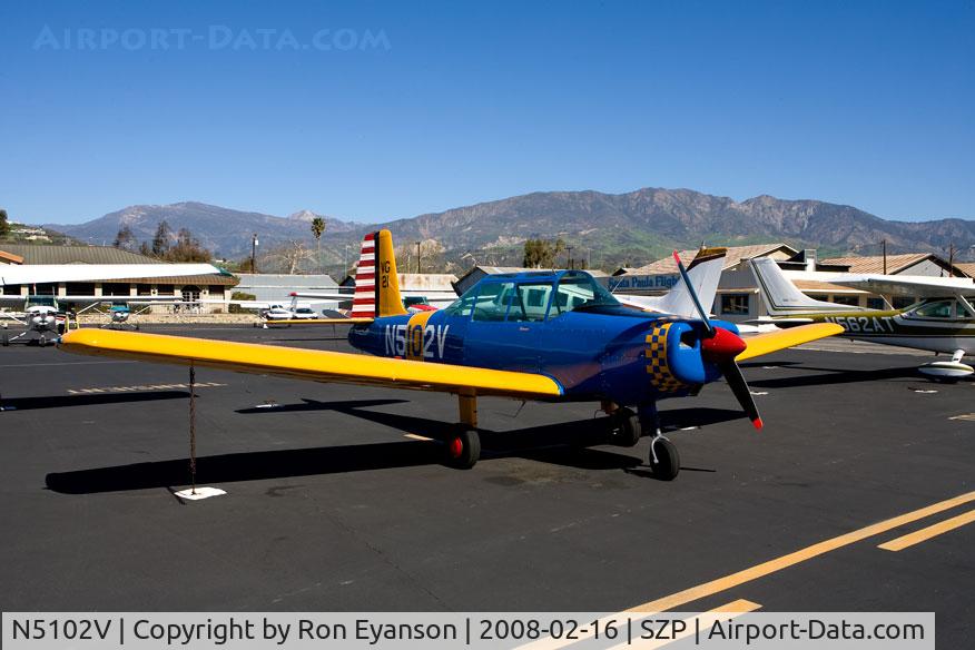N5102V, 1958 Morrisey 2150 C/N FP-2, Morrisey 2150