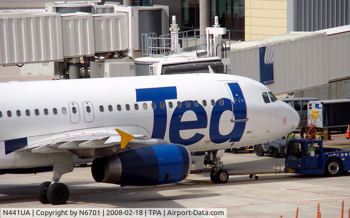 N441UA, 1997 Airbus A320-232 C/N 751, Front half
