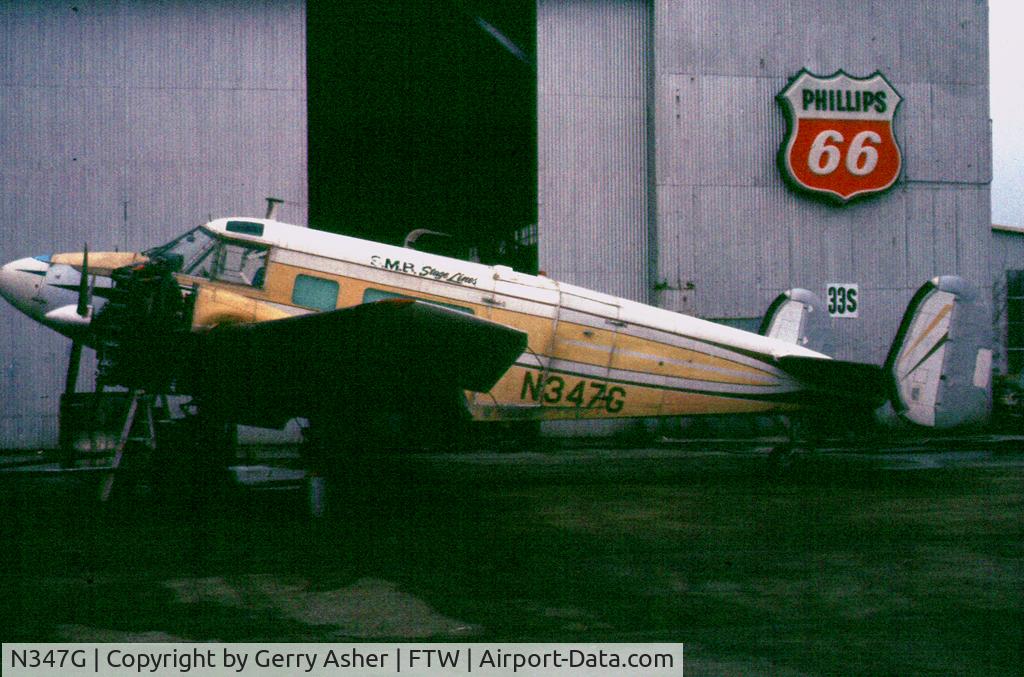 N347G, Beech H-18 C/N BA-654, Operating with SMB Stage Lines in the winter of 1979-80
