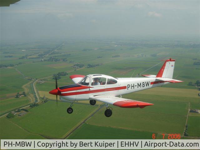PH-MBW, 1977 Fuji FA-200-160 Aero Subaru C/N 286, Fuji PH-MBW over The Netherlands