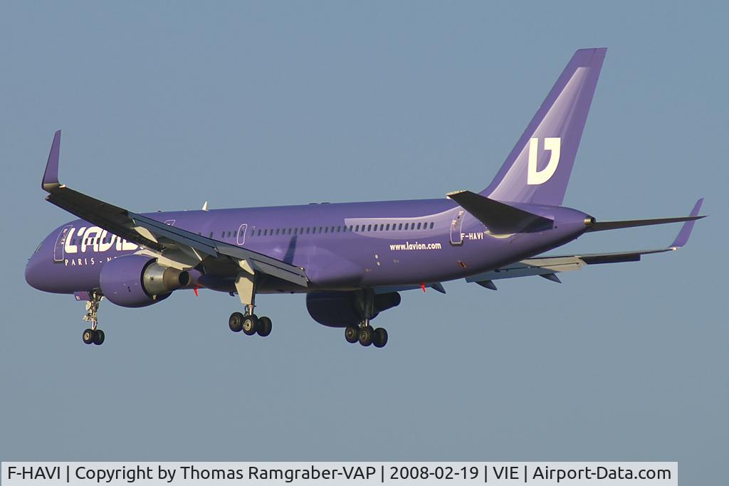 F-HAVI, 1990 Boeing 757-26D C/N 24473, L`Avion Boeing 757-200