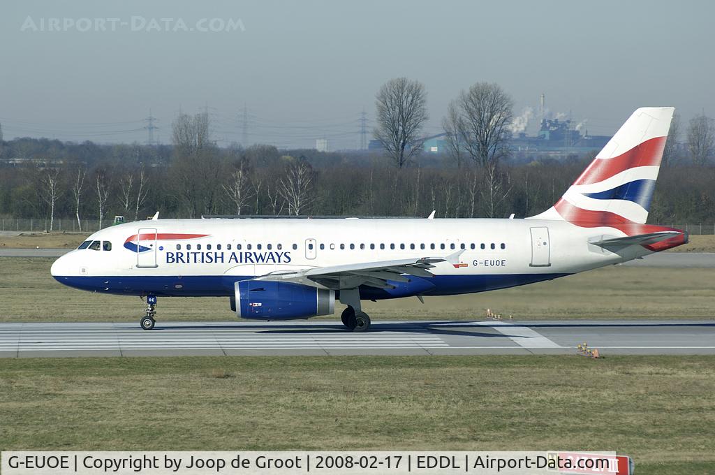 G-EUOE, 2001 Airbus A319-131 C/N 1574, cLEARED FOR TAKE OFF FROM 23l.
