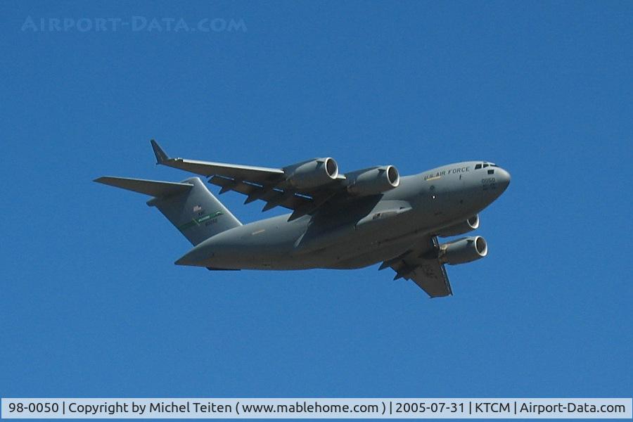 98-0050, 1998 Boeing C-17A Globemaster III C/N 50054/P-50, 62nd Airlift Wing