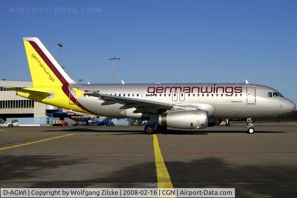 D-AGWI, 2008 Airbus A319-132 C/N 3358, visitor