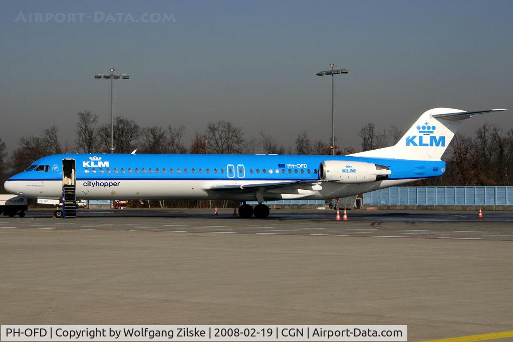 PH-OFD, 1988 Fokker 100 (F-28-0100) C/N 11259, visitor