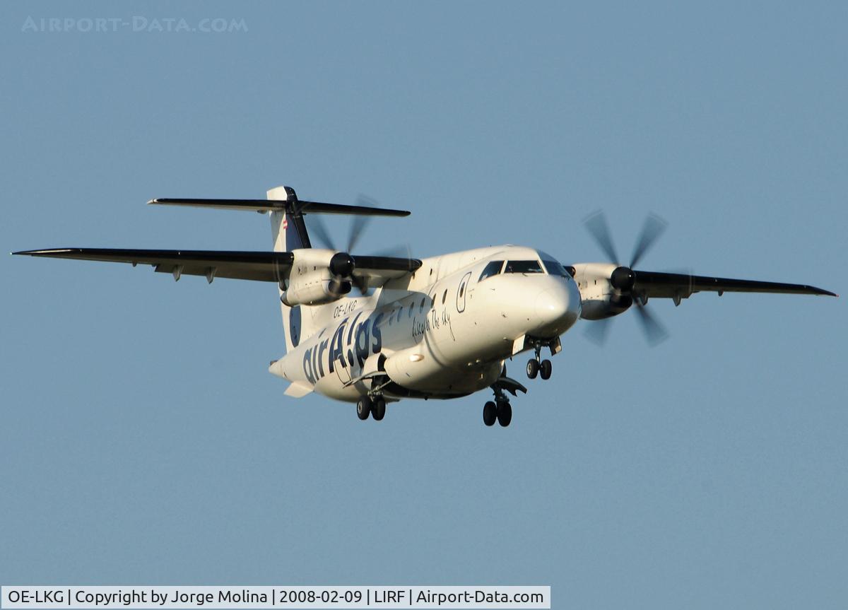 OE-LKG, 1998 Dornier 328-100 C/N 3089, Clear to land RWY 16L.