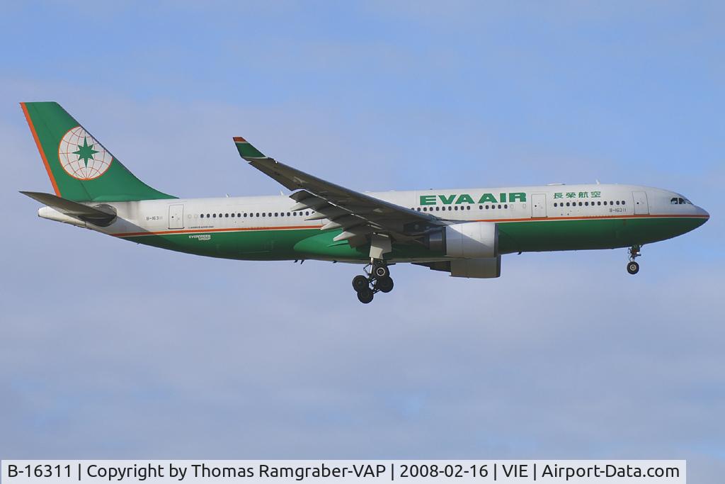 B-16311, 2005 Airbus A330-203 C/N 693, Eva Air Airbus A330-200